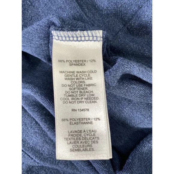 Vineyard Vines Men’s Blue Herringbone 1/4 Zip Pullover Sweatshirt - S - Picture 4 of 4